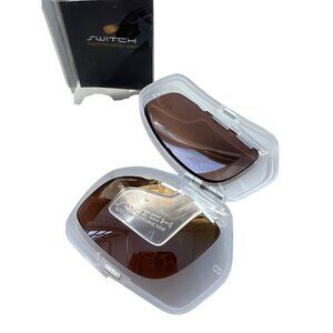 Switch Tenaya Peak Magnetic Interchangeable Sunglass Lenses OS Brown Outdoor NEW